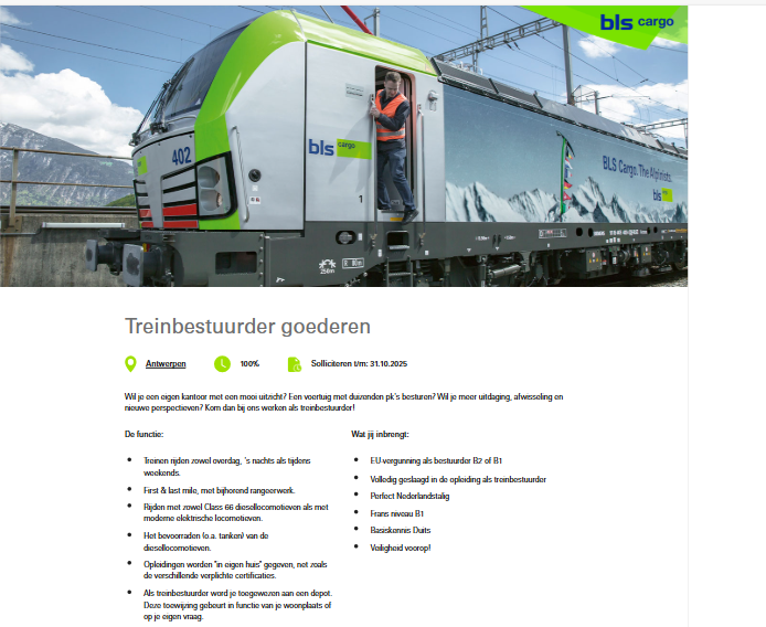 Jobinserat_Belgien